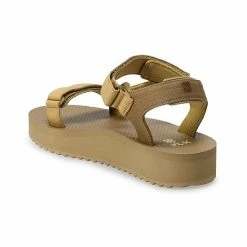 FLX Seek Women's Strappy Platform Sandals Black Onyx -FLX stop unnamed file 1678