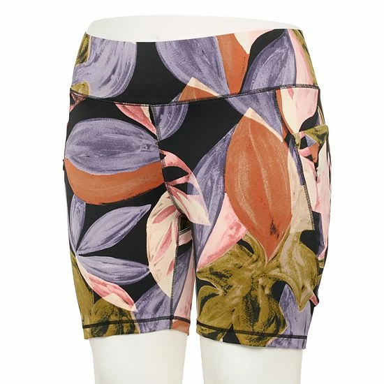 Plus Size FLX Ascent Bike Shorts Black Painted Plus Size FLX Ascent Bike Shorts Black Painted -FLX stop unnamed file 1694