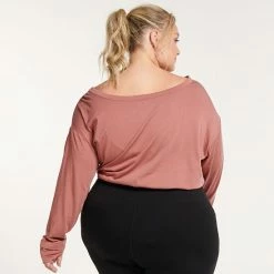 Plus Size FLX Cinched Bungee-Hem Top -FLX stop unnamed file 1720