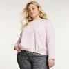 Plus Size FLX Cinched-Hem Popover Top Grape Fondant 1 Plus Size FLX Cinched-Hem Popover Top Grape Fondant -FLX stop unnamed file 1732