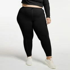 Plus Size FLX High-Waisted Bungee-Waistband Leggings Gulf Island