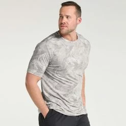 Big & Tall FLX Dynamic Comfort Tee Gray Marble