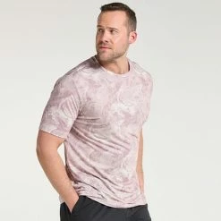 Big & Tall FLX Dynamic Comfort Tee Gray Marble -FLX stop unnamed file 1810