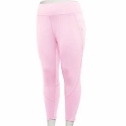 Plus Size FLX Ascent High-Waisted Leggings Lilac Mosiac