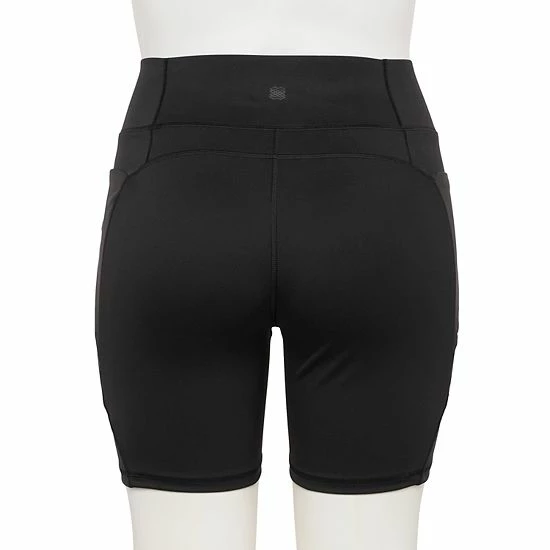 Plus Size FLX Ascent 7-in. Bike Shorts 4 Plus Size FLX Ascent 7-in. Bike Shorts - Image 2