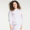 Plus Size FLX Crewneck Waffle Tunic Grape Fondant 1 Plus Size FLX Crewneck Waffle Tunic Grape Fondant -FLX stop unnamed file 1848