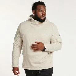 Big & Tall FLX Comfort Fleece Pullover Hoodie Medium Overcast -FLX stop unnamed file 1868