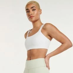 Women's FLX Affirmation Low-Impact Strappy Sports Bra Modern White 13 Women's FLX Affirmation Low-Impact Strappy Sports Bra Modern White -FLX stop unnamed file 1959