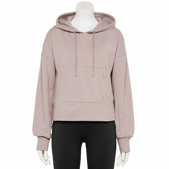 Women's FLX Embrace French Terry Popover Hoodie Bisque Tan Women's FLX Embrace French Terry Popover Hoodie Bisque Tan -FLX stop unnamed file 197