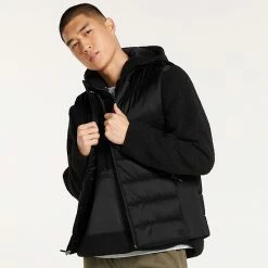 Men's FLX Active Quilted Vest Mineral Black -FLX stop unnamed file 1972