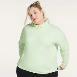 Plus Size FLX Embrace Popover Hoodie Boracay Peach -FLX stop unnamed file 1977