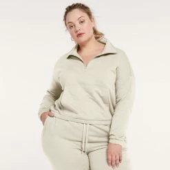 Plus Size FLX Embrace Popover Hoodie Boracay Peach -FLX stop unnamed file 1979