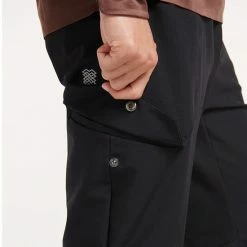 Men's FLX Dynamic Stretch Cargo Pants Mineral Black -FLX stop unnamed file 1985