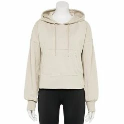 Women's FLX Embrace French Terry Popover Hoodie Bisque Tan 7 Women's FLX Embrace French Terry Popover Hoodie Bisque Tan -FLX stop unnamed file 199