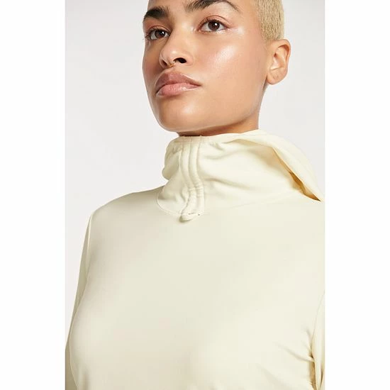 Women's FLX Affirmation Hooded Mockneck Top Plum Pie 5 Women's FLX Affirmation Hooded Mockneck Top Plum Pie - Image 3