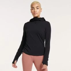 Women's FLX Affirmation Hooded Mockneck Top Plum Pie 17 Women's FLX Affirmation Hooded Mockneck Top Plum Pie -FLX stop unnamed file 2000