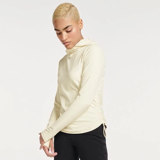 Women's FLX Affirmation Hooded Mockneck Top Plum Pie 10 Women's FLX Affirmation Hooded Mockneck Top Plum Pie - Image 8