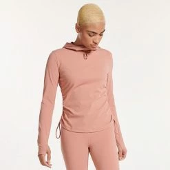 Women's FLX Affirmation Hooded Mockneck Top Plum Pie 20 Women's FLX Affirmation Hooded Mockneck Top Plum Pie -FLX stop unnamed file 2003