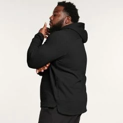 Big & Tall FLX Commuter Fleece Pullover Hoodie Mineral Black -FLX stop unnamed file 2025