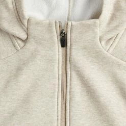 Men's FLX Comfort Fleece Full-Zip Hoodie Light Fudge Heather -FLX stop unnamed file 2041