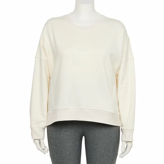 Plus Size FLX Embrace Crewneck Sweatshirt Soft Breeze Plus Size FLX Embrace Crewneck Sweatshirt Soft Breeze -FLX stop unnamed file 2057