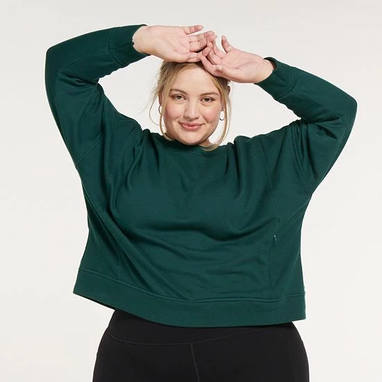 Plus Size FLX Embrace Crewneck Sweatshirt Soft Breeze Plus Size FLX Embrace Crewneck Sweatshirt Soft Breeze -FLX stop unnamed file 2060