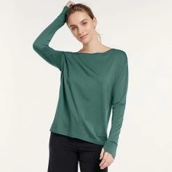 Women's FLX Harmony Front Seam Tee Wild Iris -FLX stop unnamed file 2077