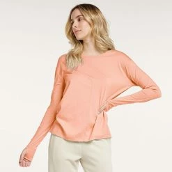 Women's FLX Harmony Front Seam Tee Wild Iris -FLX stop unnamed file 2079