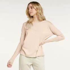 Women's FLX Harmony Front Seam Tee Wild Iris -FLX stop unnamed file 2080