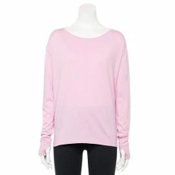 Women's FLX Harmony Front Seam Tee Wild Iris -FLX stop unnamed file 2081