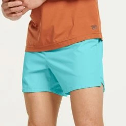 Men's FLX 5" Running Shorts Solomon Sea -FLX stop unnamed file 2140