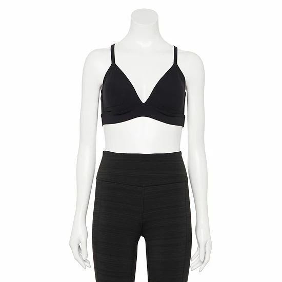 FLX Affirmation Low-Impact Plunge Sports Bra Ivory Silk 7 FLX Affirmation Low-Impact Plunge Sports Bra Ivory Silk - Image 5