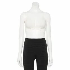 FLX Affirmation Low-Impact Plunge Sports Bra Ivory Silk 13 FLX Affirmation Low-Impact Plunge Sports Bra Ivory Silk -FLX stop unnamed file 2188