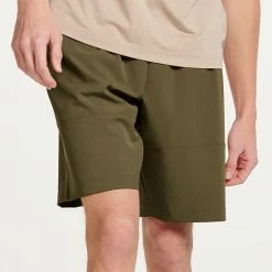 Men's FLX Accelerate 9-Inch Shorts Anderson Olive -FLX stop unnamed file 2214