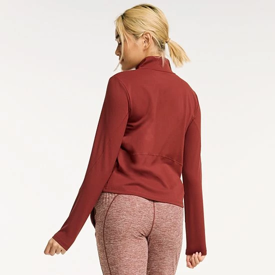 Women's FLX Affirmation Jacket Plum Sherry Women's FLX Affirmation Jacket Plum Sherry -FLX stop unnamed file 223