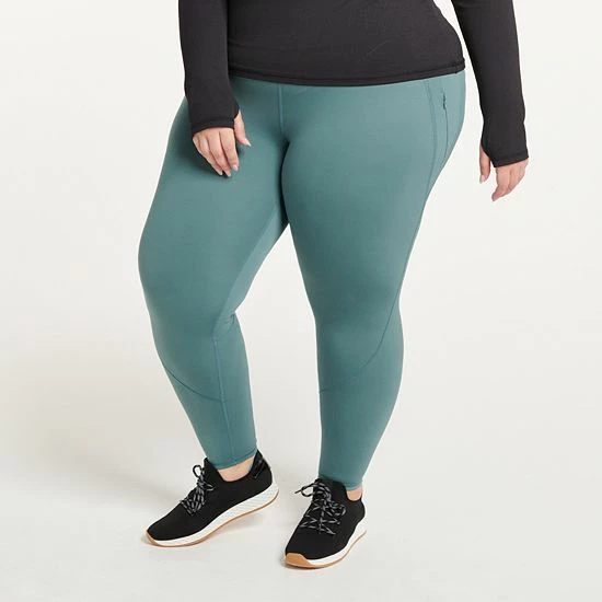 Plus Size FLX Ascent High-Waisted 7/8 Ankle Leggings Mosaic Print Plus Size FLX Ascent High-Waisted 7/8 Ankle Leggings Mosaic Print -FLX stop unnamed file 2236