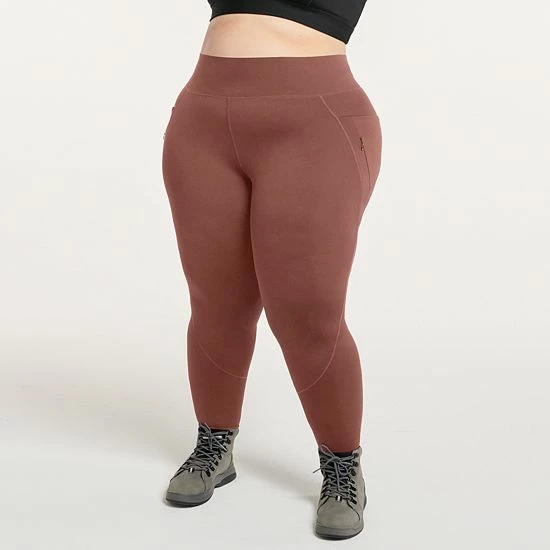 Plus Size FLX Ascent High-Waisted 7/8 Ankle Leggings Mosaic Print Plus Size FLX Ascent High-Waisted 7/8 Ankle Leggings Mosaic Print -FLX stop unnamed file 2240