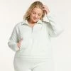 Plus Size FLX Embrace Quarter-Zip Sweatshirt Petalwood -FLX stop unnamed file 2248