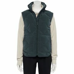 Women's FLX Velvet Packable Vest Midnight Flood -FLX stop unnamed file 2271