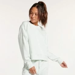 Women's FLX Embrace Crewneck Sweatshirt Petalwood -FLX stop unnamed file 2344