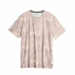 Men's FLX Dynamic Comfort Tee Lavendar Marble -FLX stop unnamed file 2378