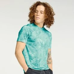 Men's FLX Dynamic Comfort Tee Lavendar Marble -FLX stop unnamed file 2381