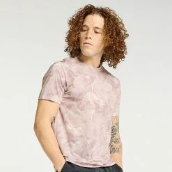 Men's FLX Dynamic Comfort Tee Lavendar Marble -FLX stop unnamed file 2382