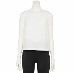 Women's FLX Cinch-Back Woven Tank Plum Sherry -FLX stop unnamed file 2391