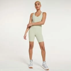 Women's FLX Affirmation Cross-Back Sleeveless Bodysuit Southern Peach -FLX stop unnamed file 2406