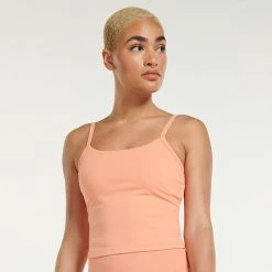 Women's FLX Affirmation Camisole With Built-In Bra Moondust -FLX stop unnamed file 2426