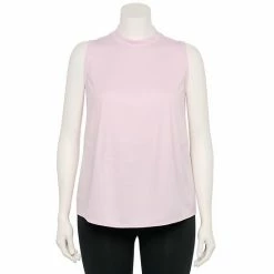 Plus Size FLX Commuter Mockneck Ribbed Tank Sand Trap 13 Plus Size FLX Commuter Mockneck Ribbed Tank Sand Trap -FLX stop unnamed file 2456