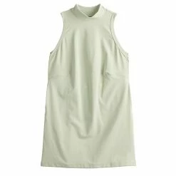 Women's FLX Affirmation Mockneck Dress Plum Sherry -FLX stop unnamed file 2459