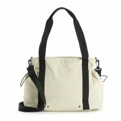 FLX Drawstring Tote Bag Black
