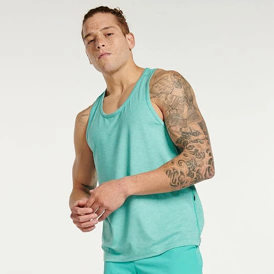 Men's FLX Running Tank Solomon Sea 9 Men's FLX Running Tank Solomon Sea - Image 7